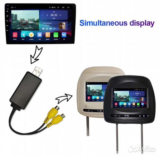 Usb видеовыход с Андроид