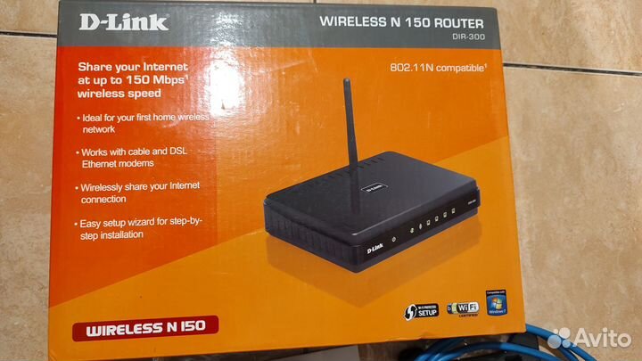 Wi-Fi роутер / маршрутизатор D-Link DIR-300