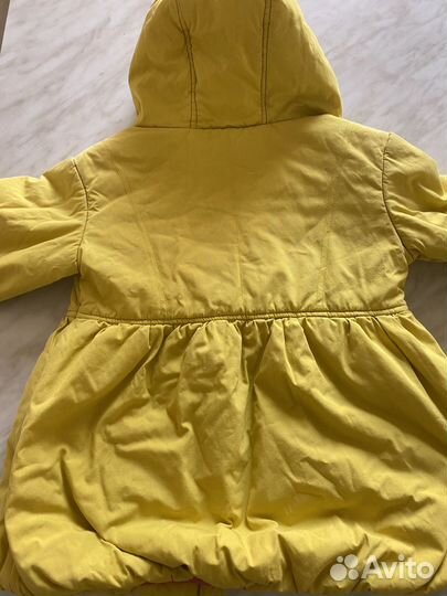 Пальто для девочки 110 116