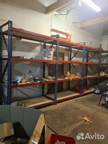 Палетные консольные мезанинные стеллажи бу