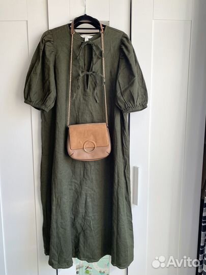 Платье льняное hm s