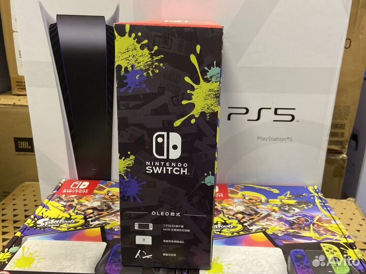 Nintendo switch oled splatoon 3 edition новая