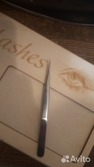 Пинцет для наращивания ресниц