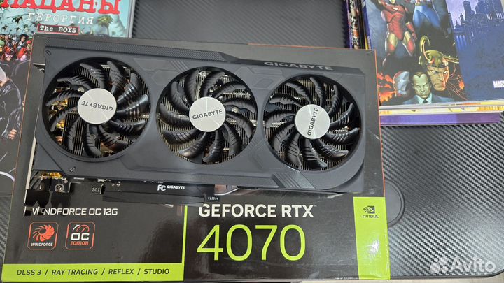 Видеокарта rtx 4070