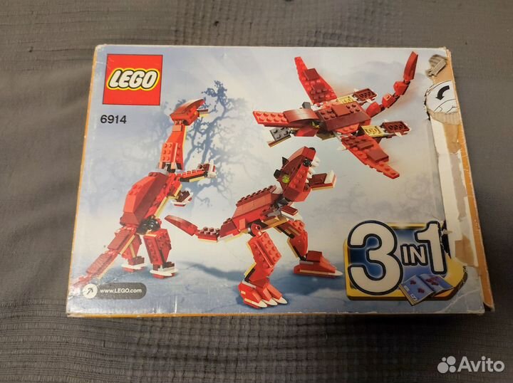 Конструктор Lego Creator Динозавр-хищник