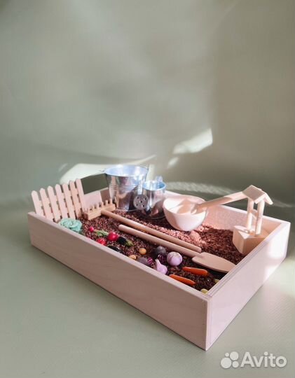 Сенсорная коробка «Огород»
