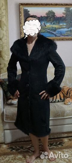 Дубленка с лазерным напылением, Турция