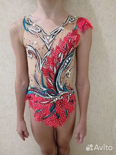 Купальник для художественной гимнастики, 130-134