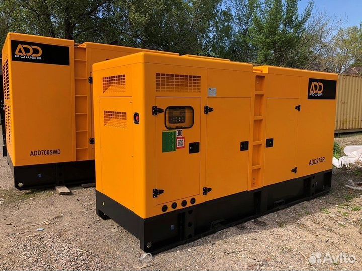 Дизельный генератор 200 кВт электростанция