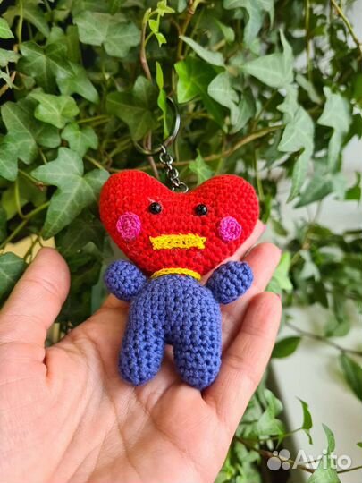 Вязаная игрушка Тэхен из BTS, Taehyung from BTS