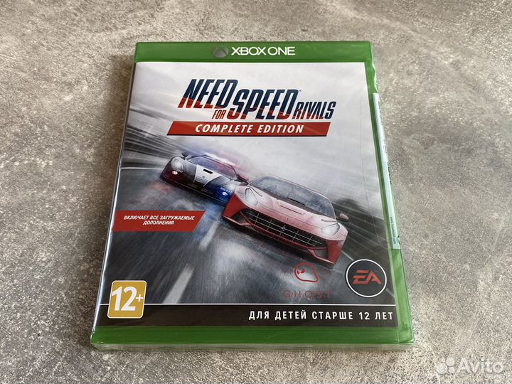 Need For Speed Rivals Xbox One новая запечатанная
