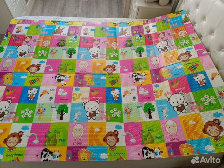 Складной детский коврик