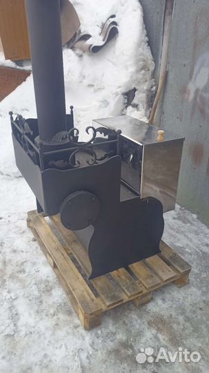 Банная печь на три помещения