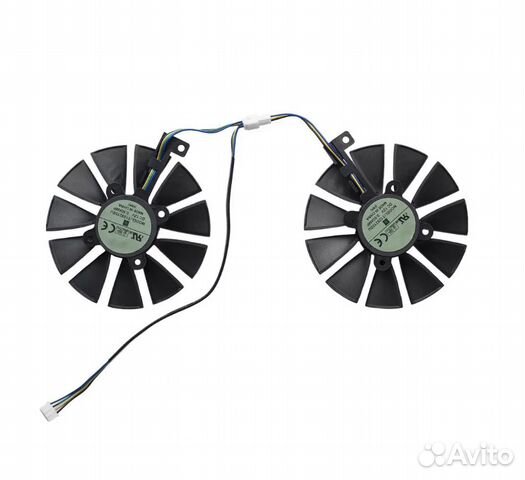 Вентиляторы для видеокарт Everflow T129215SU Dual fan 88 mm (asus dual)