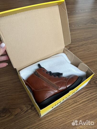 Ботинки кожаные демисезонные Неман 27 р