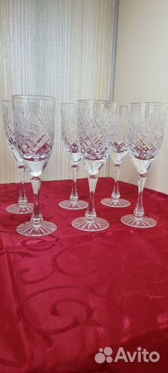 Фужеры, рюмки,хрустальные СССР