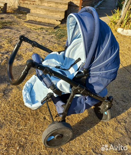 Коляска для новорожденных б/у 2в1