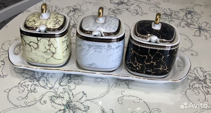 Набор для специй фарфор