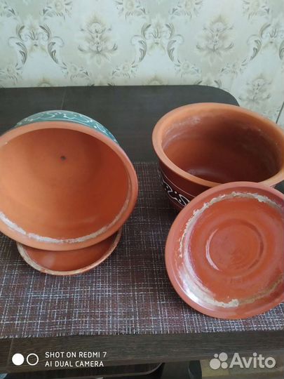Керамические горшки для цветов бу