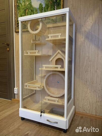 Клетка для грызунов шиншилл дегу белок и других