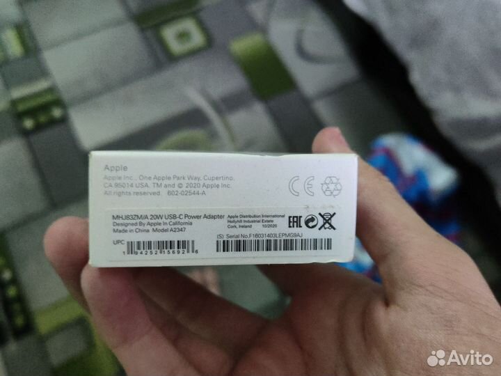 Адаптер для зарядки Apple