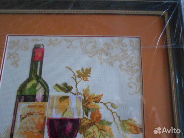 Картина вышитая крестом
