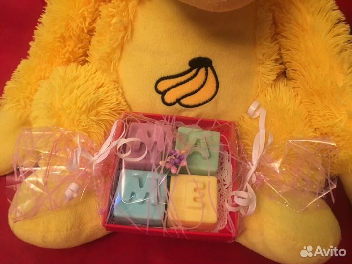 Подарки к 1 сенября.Мыло ручной работы,любая надп