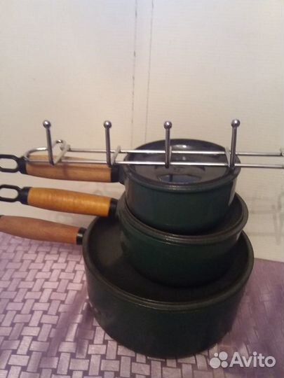 Ковши чугунные покрытые Эмалью