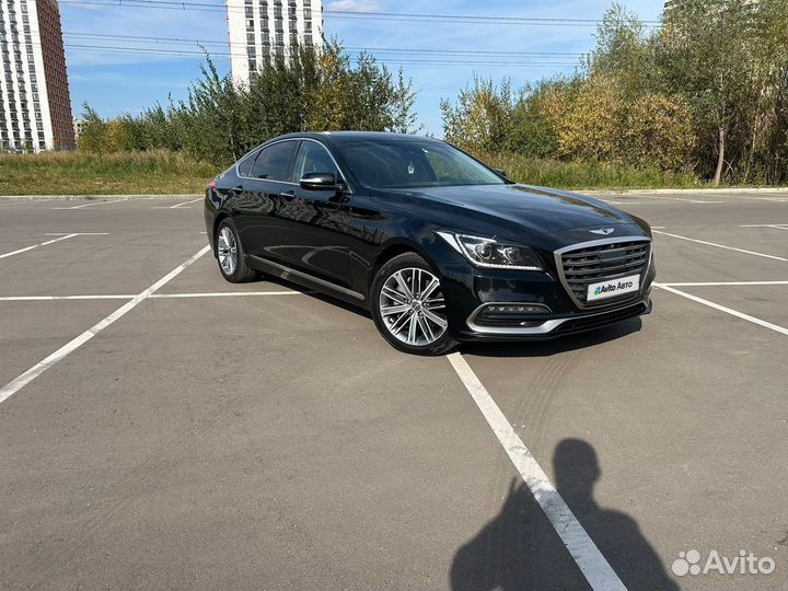 Genesis G80 2.0 AT, 2017, 120 000 км