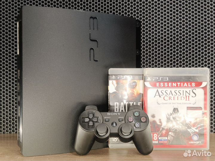 Sony PS3 Slim 500 gb прошитая