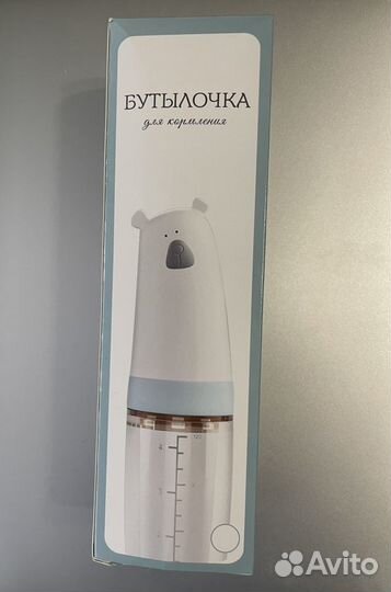 Бутылочка-ложка для прикорма новая