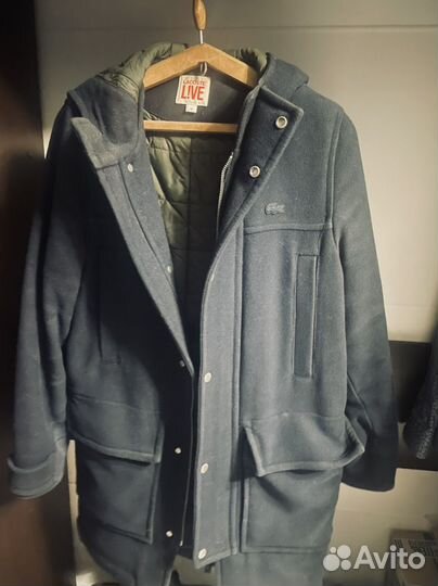 Пальто зимнее Lacoste