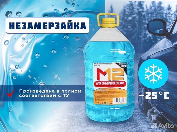 Незамерзайка приятный запах -25С