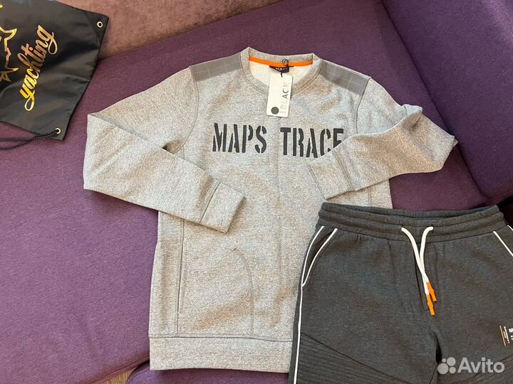 Костюм теплый Bkack Dot / M