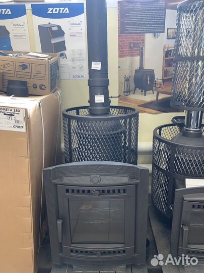 Печь чугунная банная «атмосфера L» сетка н\ж