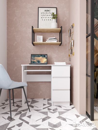 Письменный стол мори мс-6 правый