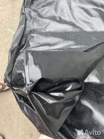 Тент на УАЗ 33036-головастик черный