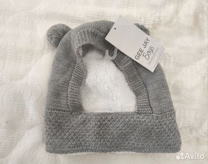 Шапка-балаклава, капор новый 4-6 лет, 50-52