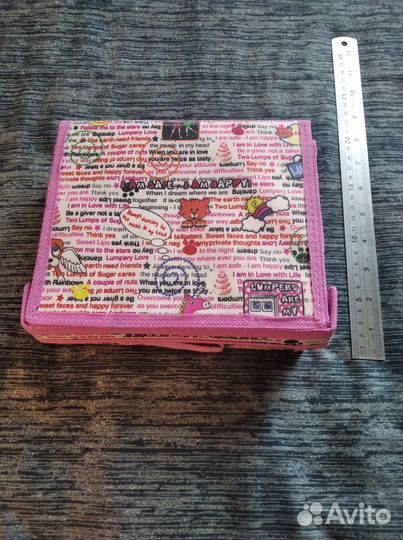 Мягкая шкатулка для мелочей