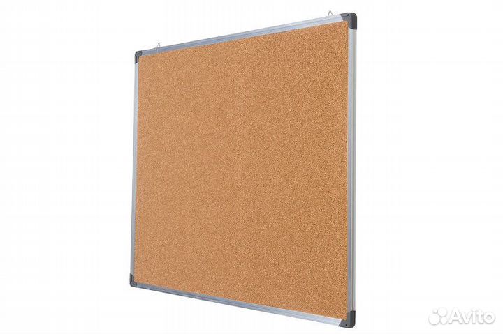 Пробковая доска настенная для заметок 120х100см WD