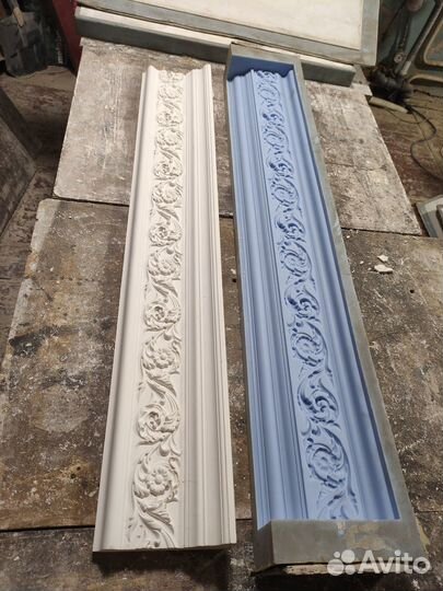 Формы для лепнины, гипсовых карнизов