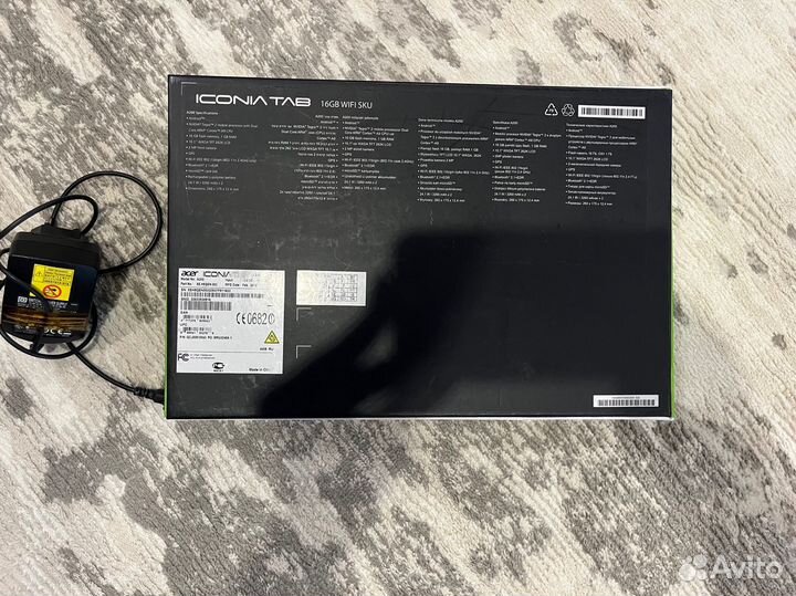 Планшет acer