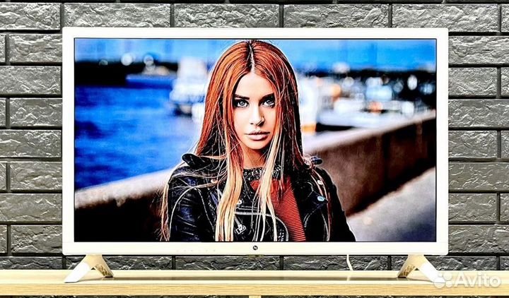 Телевизор SMART TV 24 белый