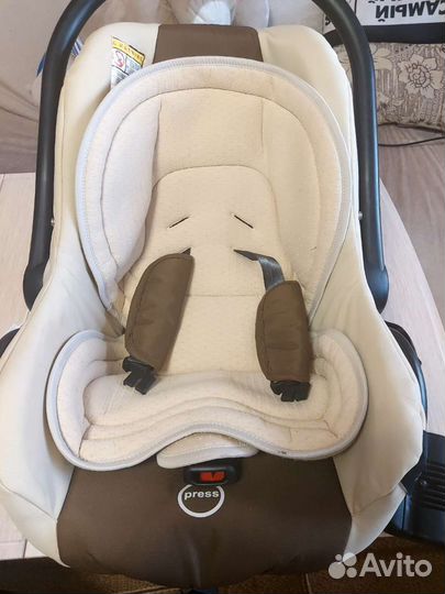 Коляска tutis zippy 3 в 1 коричневая