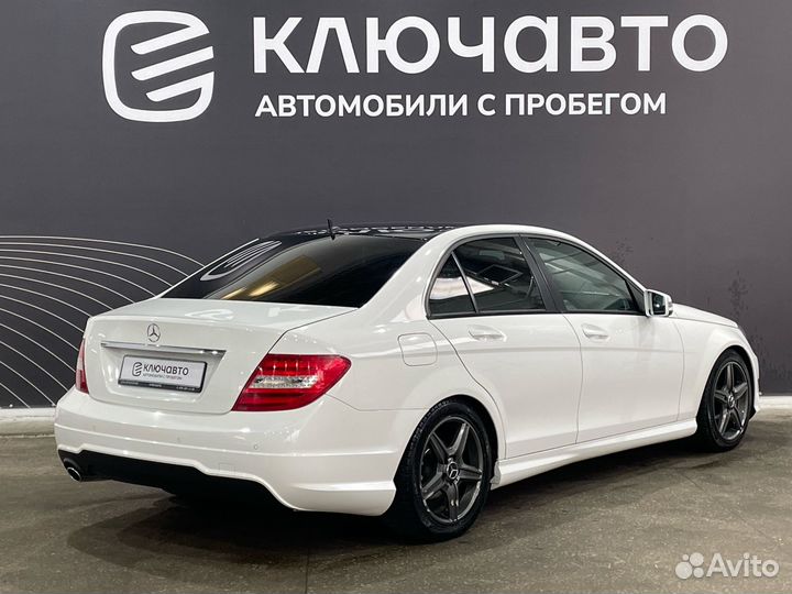 Mercedes-Benz C-класс 1.6 AT, 2012, 211 000 км