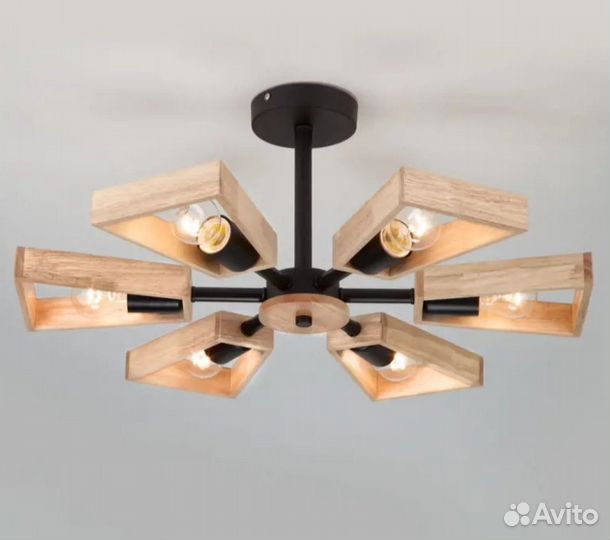 Люстра в стиле лофт eurosvet