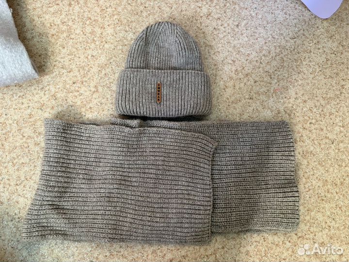 Комплект шапка шарф