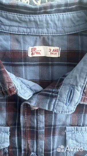 Рубашка детская для мальчиков 94 см