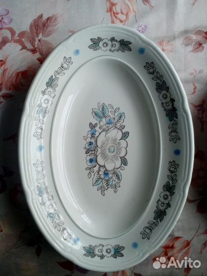 Тарелка для торта+селедочница(зик),ссср