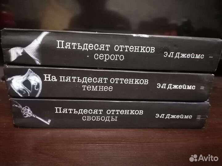 Эл Джеймс 50 оттенков серого